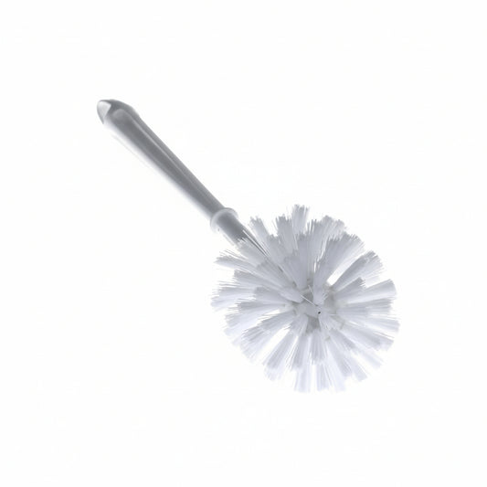 Brosse à cuvette ronde à double action avec porte brosse