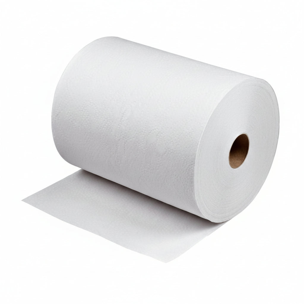 Papier à mains blanc rouleaux