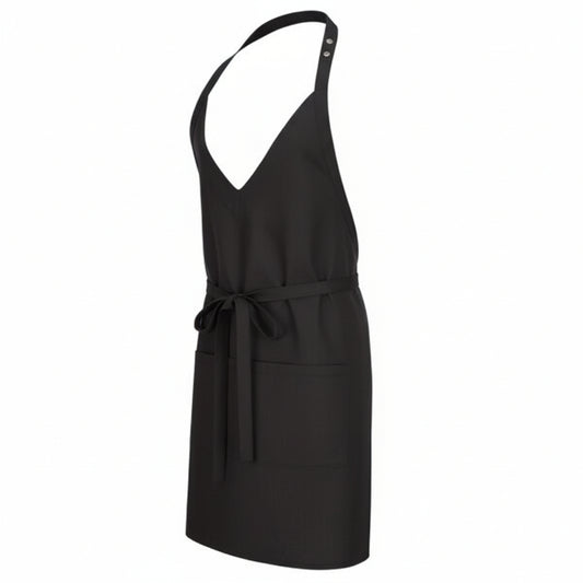 Tablier Tuxedo noir 2 poches