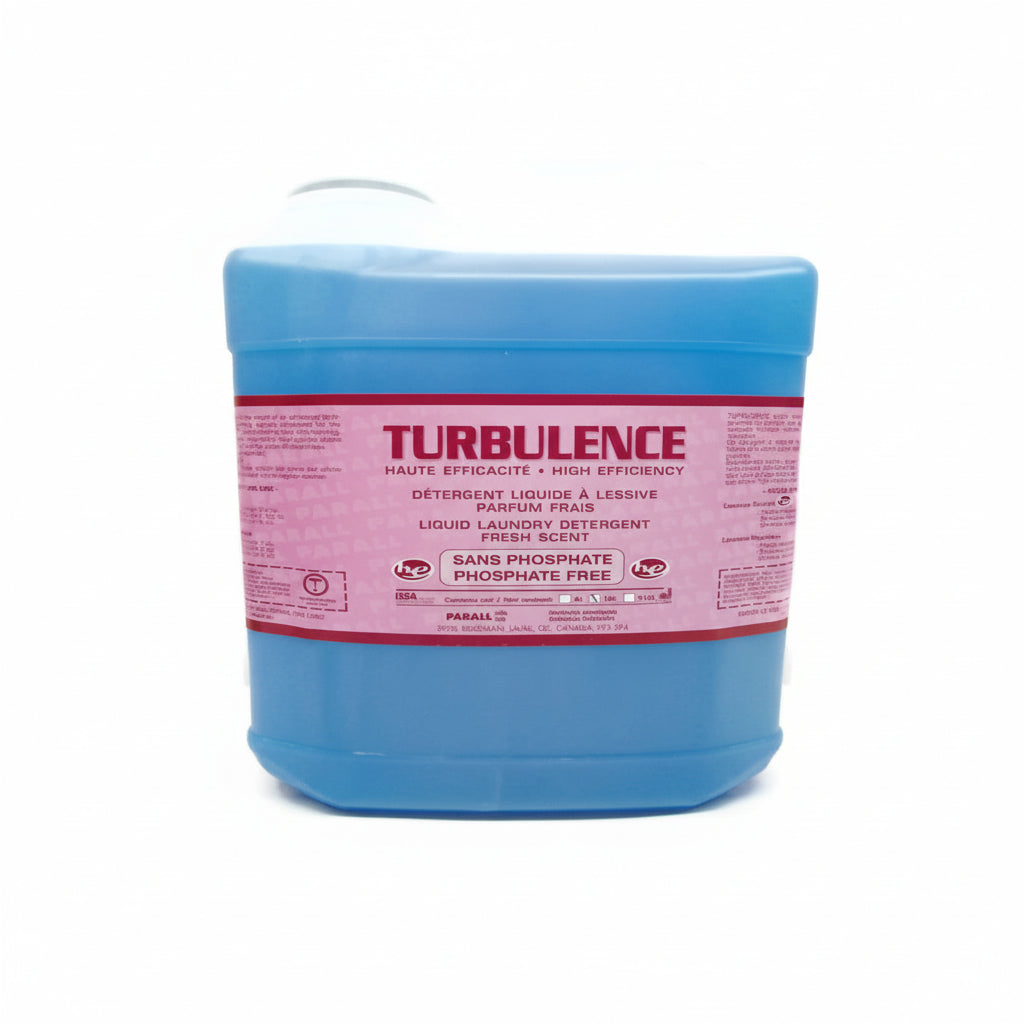 Turbulence détergent liquide à lessive HE. 10 litres 