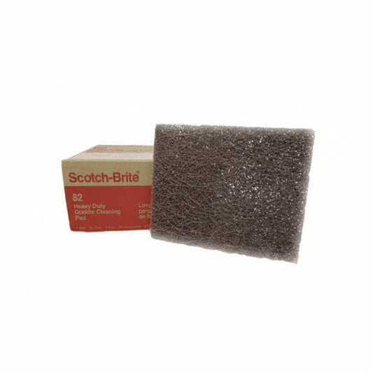Tampon pour plaques chauffantes 82 Scotch-Brite 10/boite