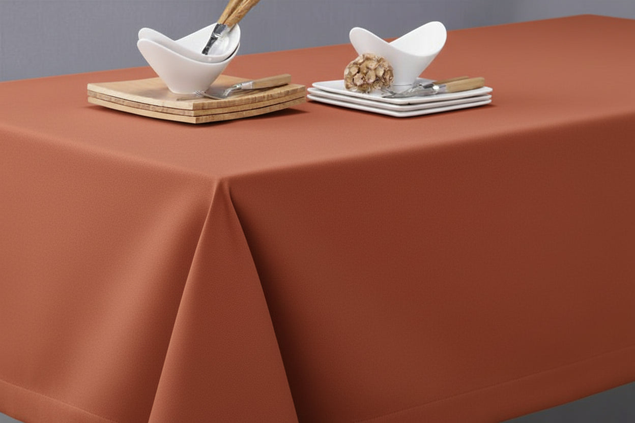 Nappe couleur 100 % polyester