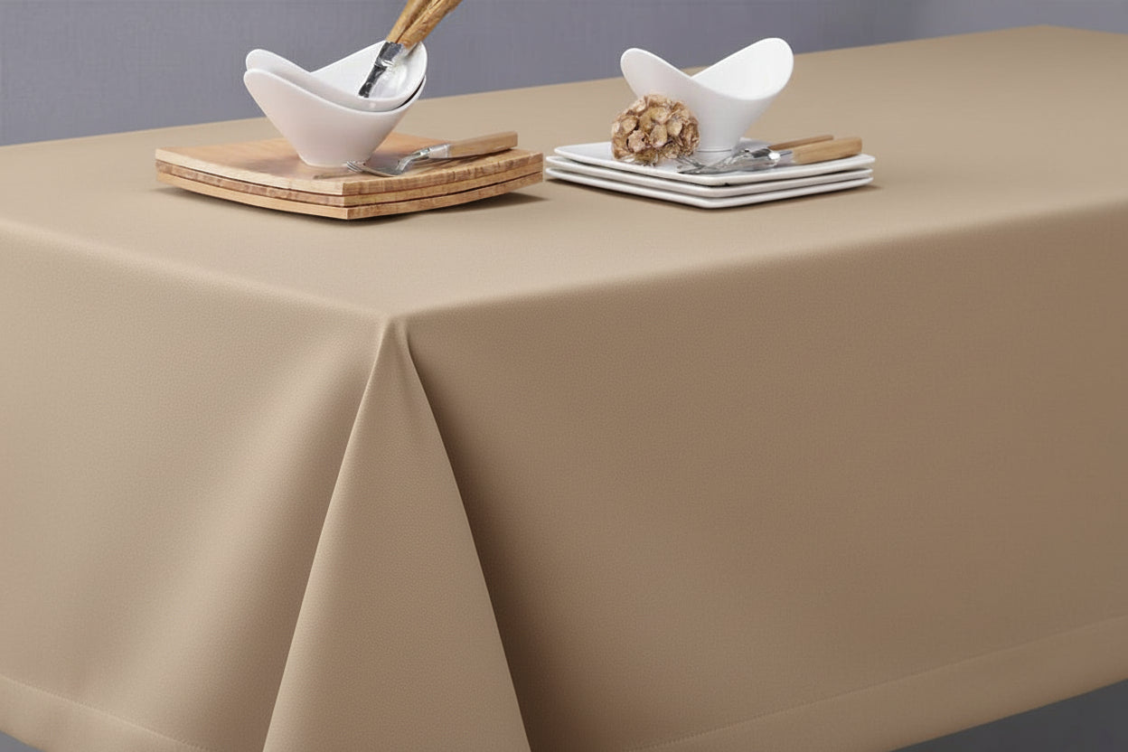 Nappe couleur 100 % polyester