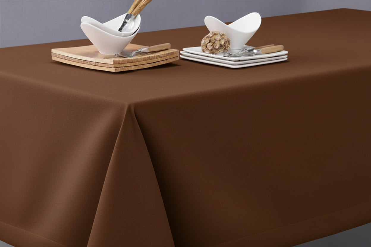 Nappe couleur 100 % polyester