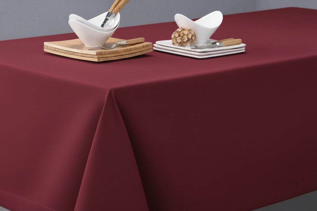 Nappe couleur 100 % polyester