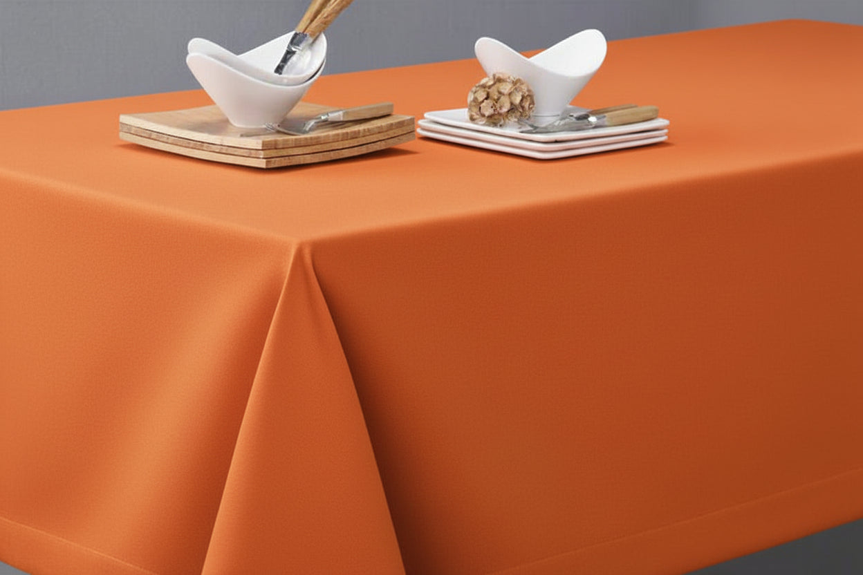 Nappe couleur 100 % polyester