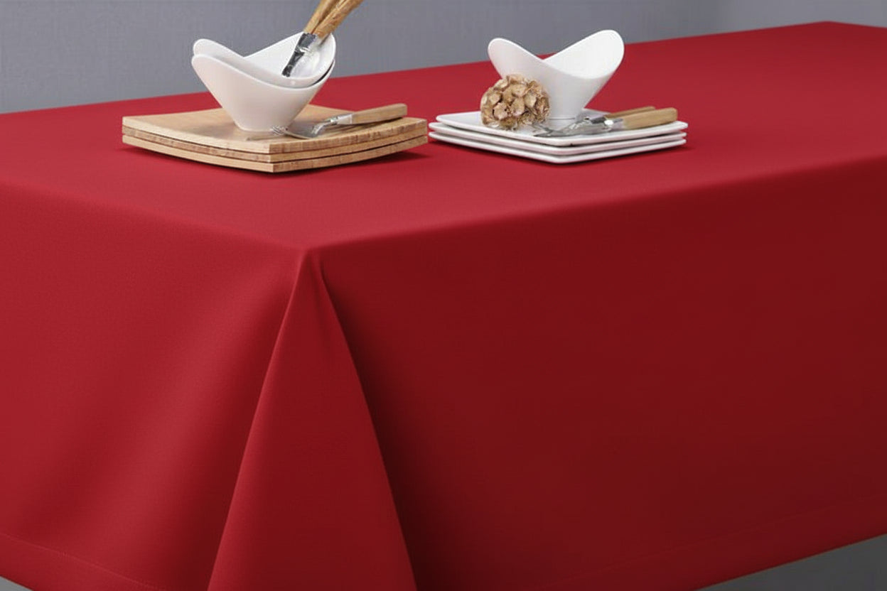 Nappe couleur 100 % polyester