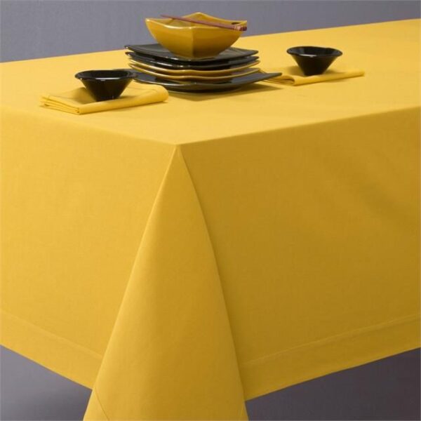 Nappe de couleur 54" x 96" 100% polyester