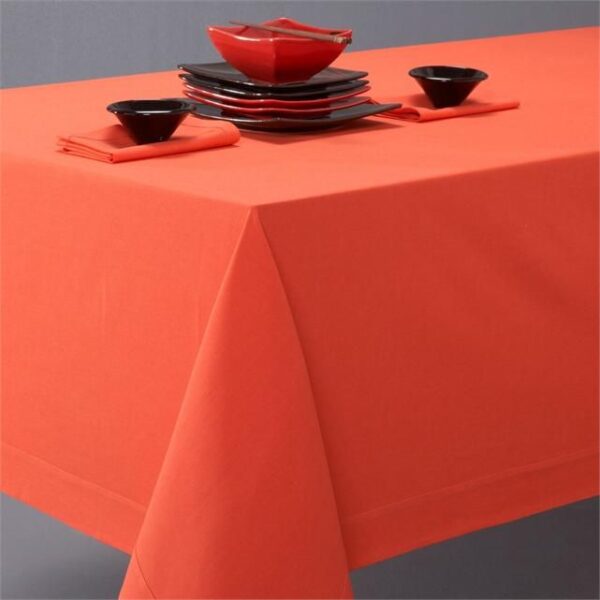 Nappe de couleur 90'' x 90'' 100 % polyester