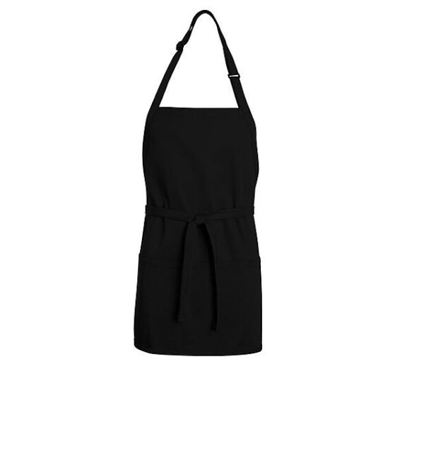 Tablier bavette 3 poches noir