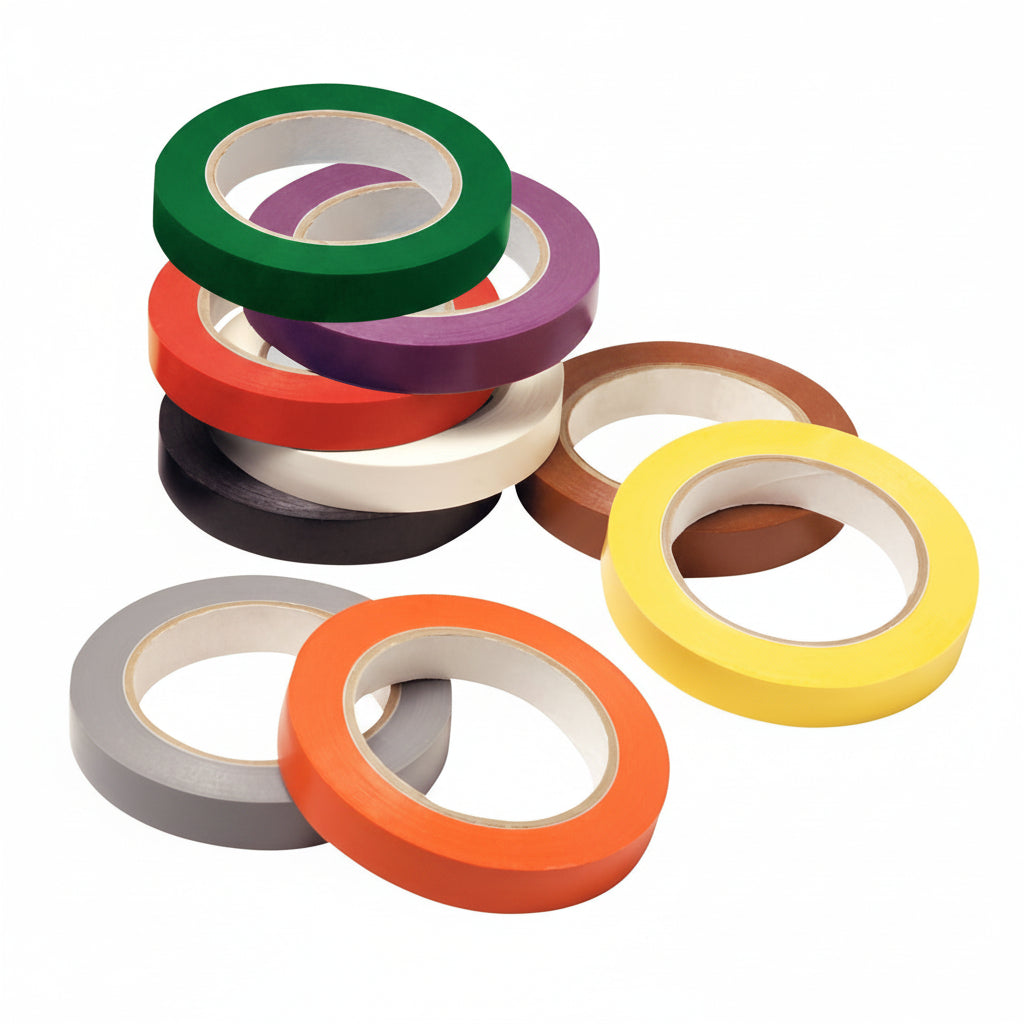 Ruban vinyle rouge 3/8''x 180 vgs pour scelleuse 