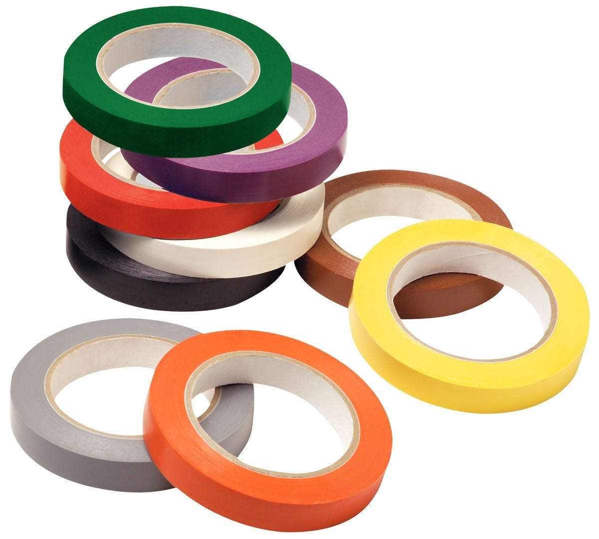 Ruban vinyle rouge 3/8''x 180 vgs pour scelleuse 