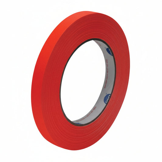 Ruban vinyle rouge 3/8''x 180 verge pour scelleuse