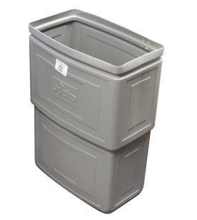 Panier suspendu pour ordures