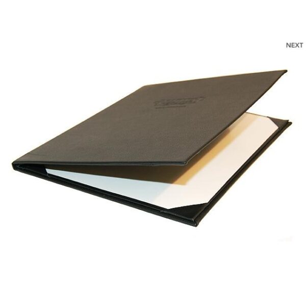 Couverture de menu style Bali 8-1/2'' x 11''