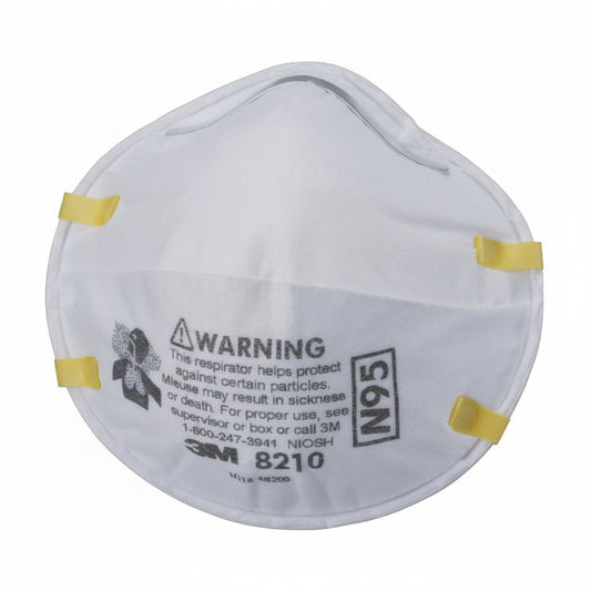Masque contre les particules 3M N95 8210 20/boîte