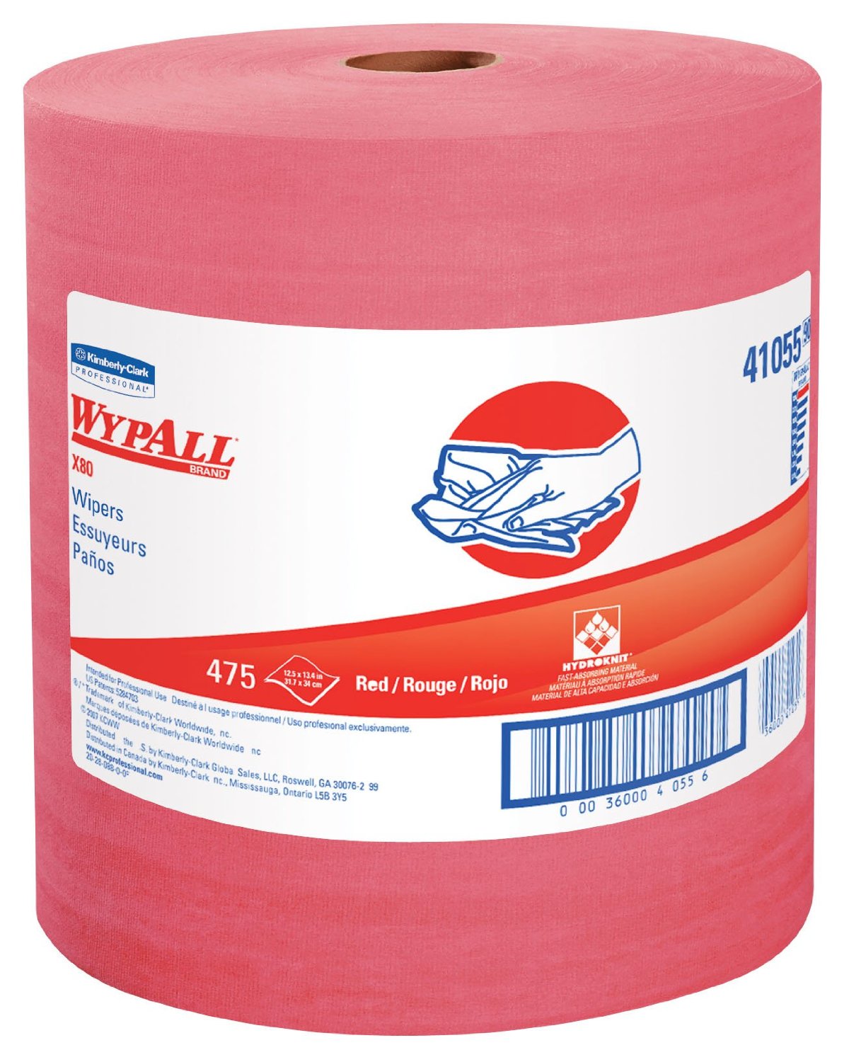 Chiffon Wypall X80 pour les tâches les plus difficiles