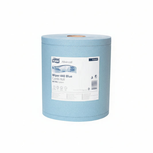 Chiffon Tork bleu 2 x 375 feuilles