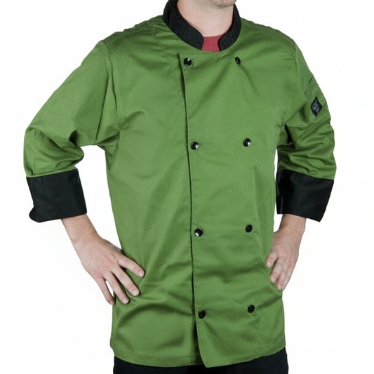 Veste de chef revival verte