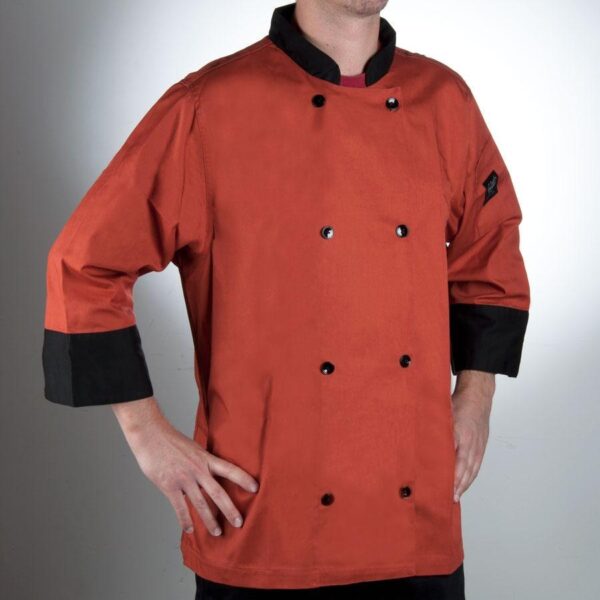 Veste de chef revival orange