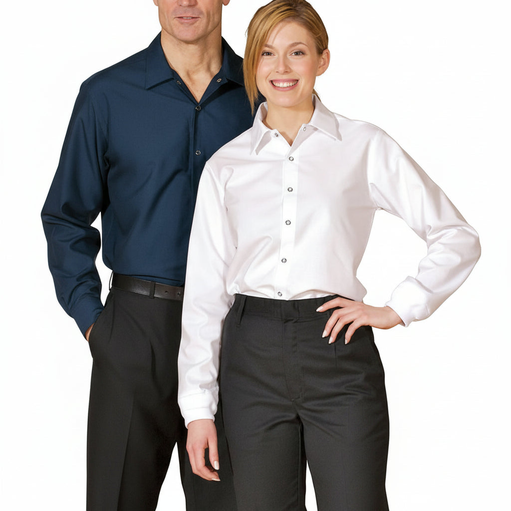 Chemise manches longues de cuisinier