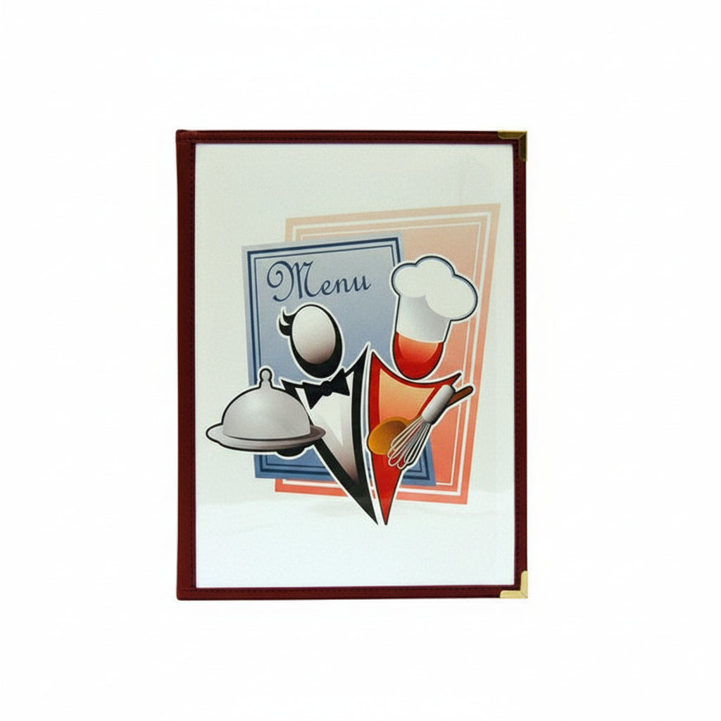 Couverture de menu 3 volets