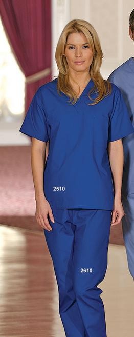 Haut à encolure en V unisexe