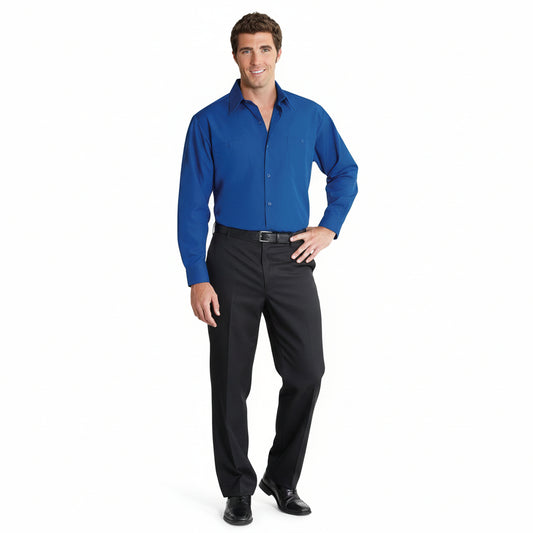 Chemise de travail à manches longues