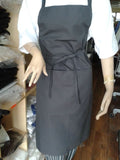 Tablier bavette charcoal