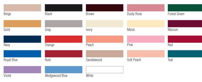 Nappe ronde couleur 90''