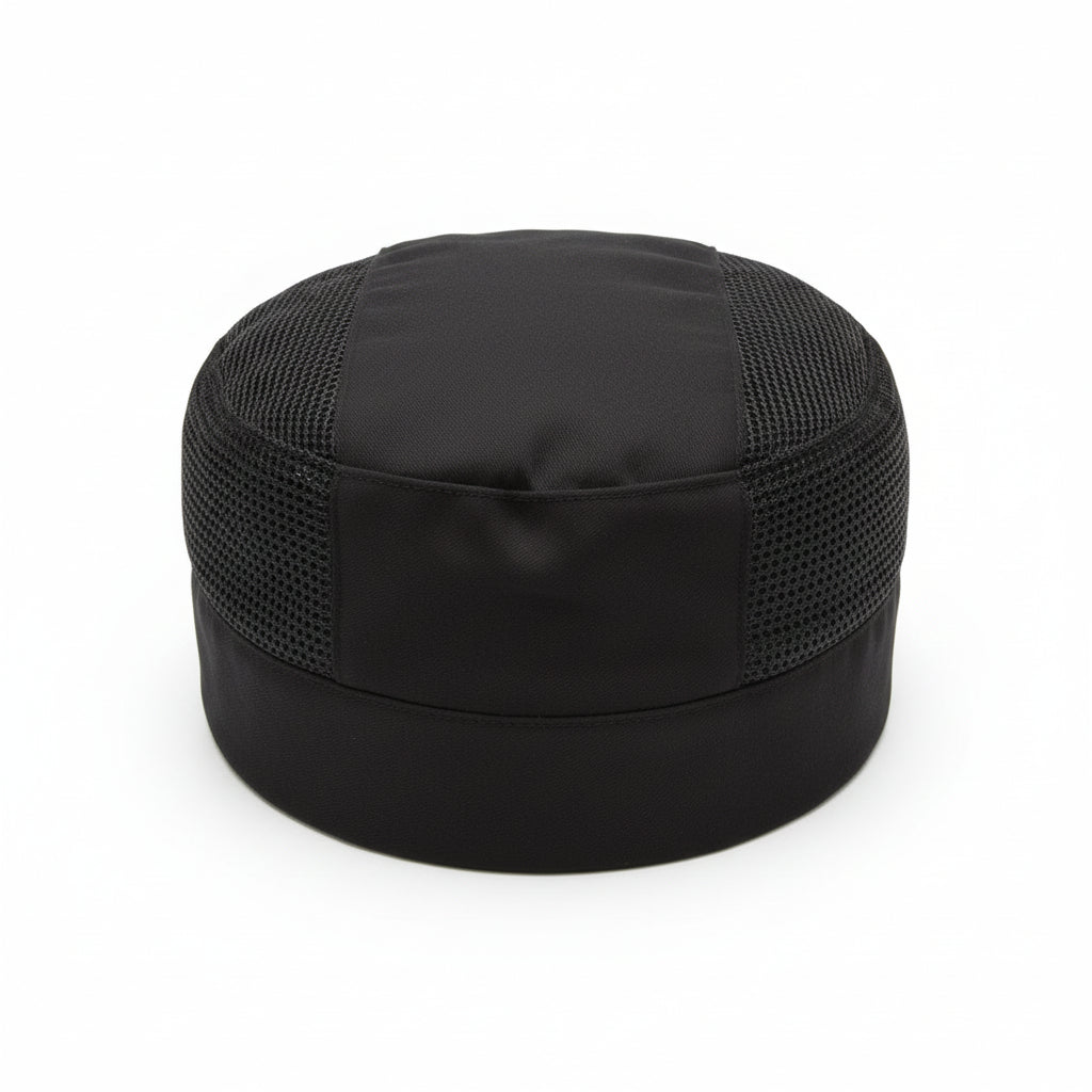 Calot demi filet noir avec élastique