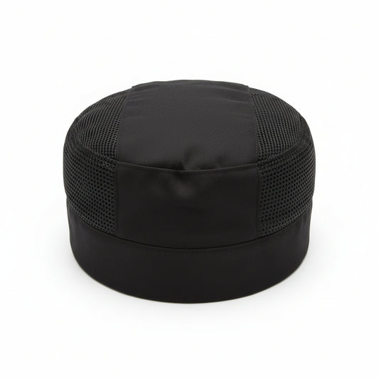 Calot demi filet noir avec élastique