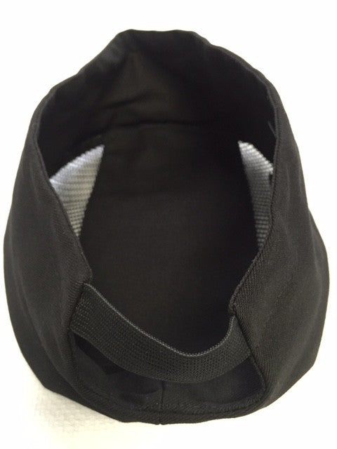 Calot  noir demi filet