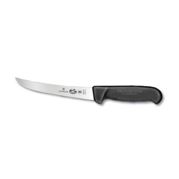 Couteau à désosser 6'' lame rigide courbée Fibrox Victorinox