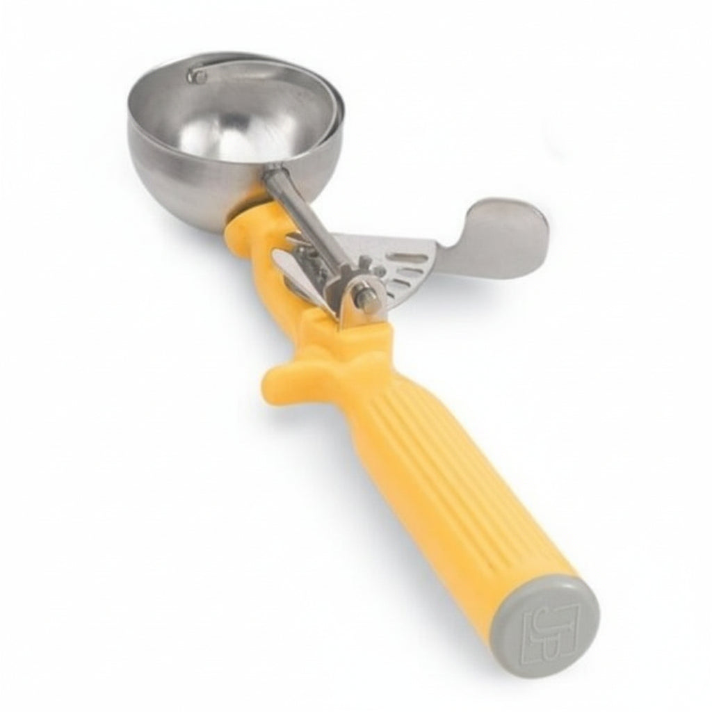 Vollrath 1 oz Black One Piece Serving Spoon
