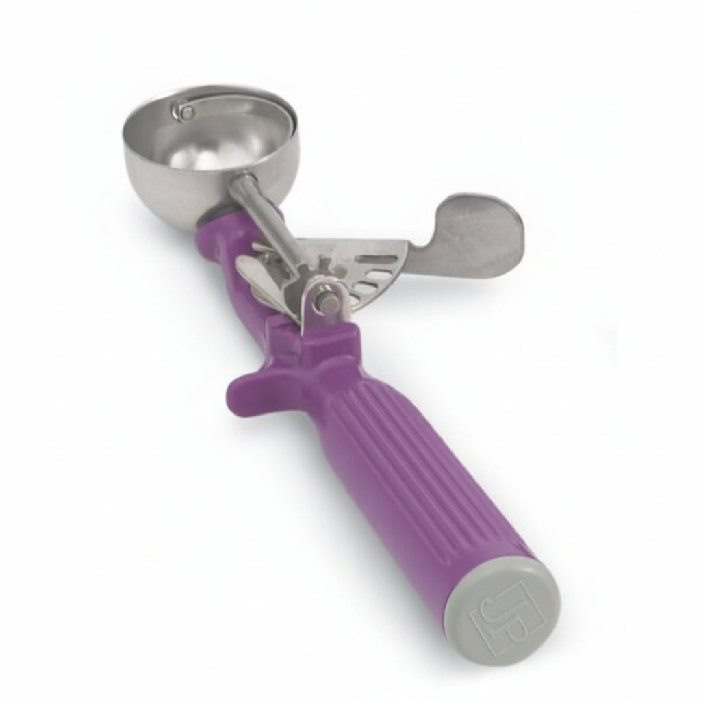 Vollrath 1 oz Black One Piece Serving Spoon