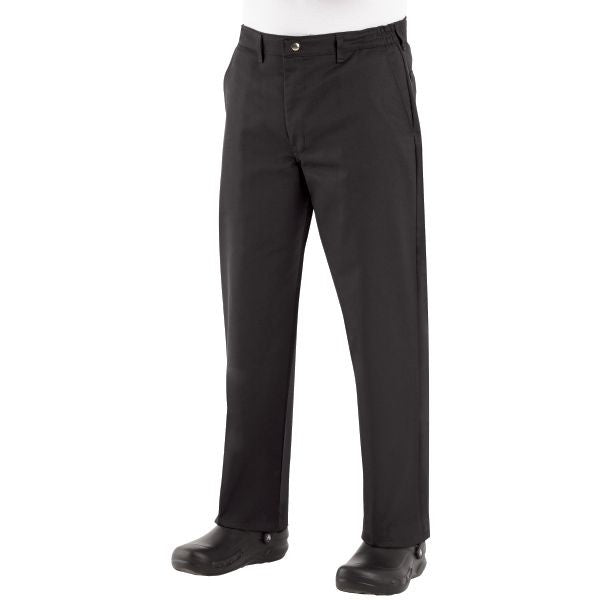 Pantalon noir de cuisinier