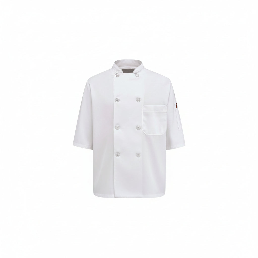 VESTON CHEF65% POLY/35%COTTON.