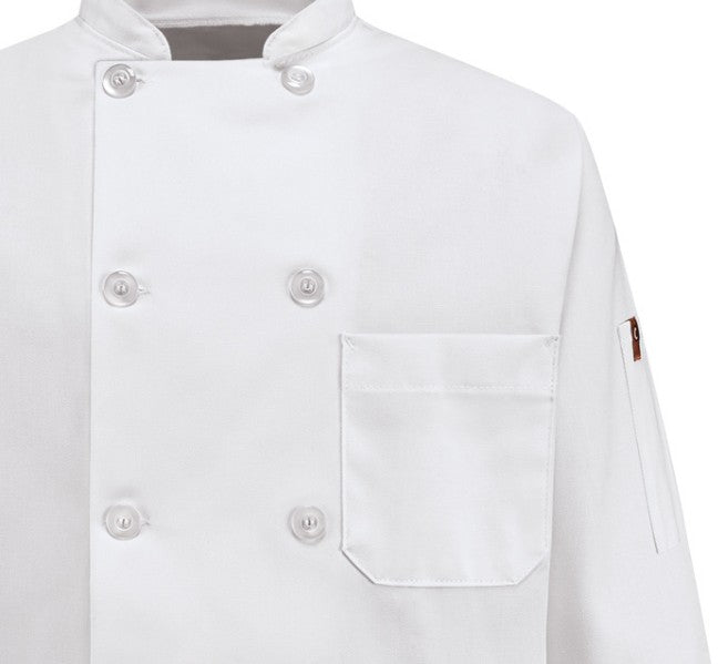 VESTON CHEF65% POLY/35%COTTON.