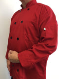 Veste de chef rouge