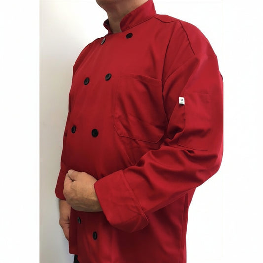 Veste de chef rouge