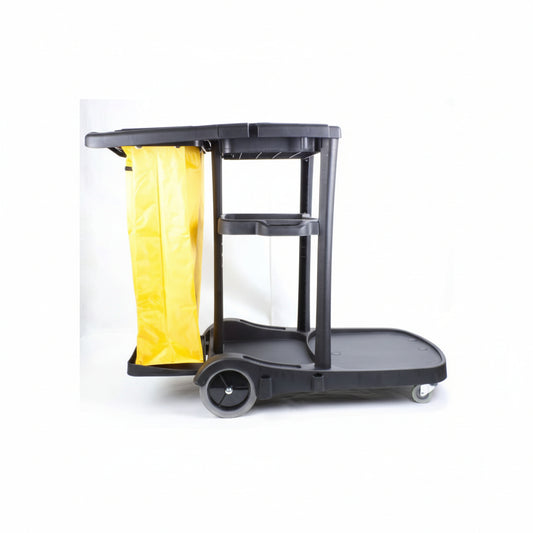 Chariot de ménage 1 section avec couvercle