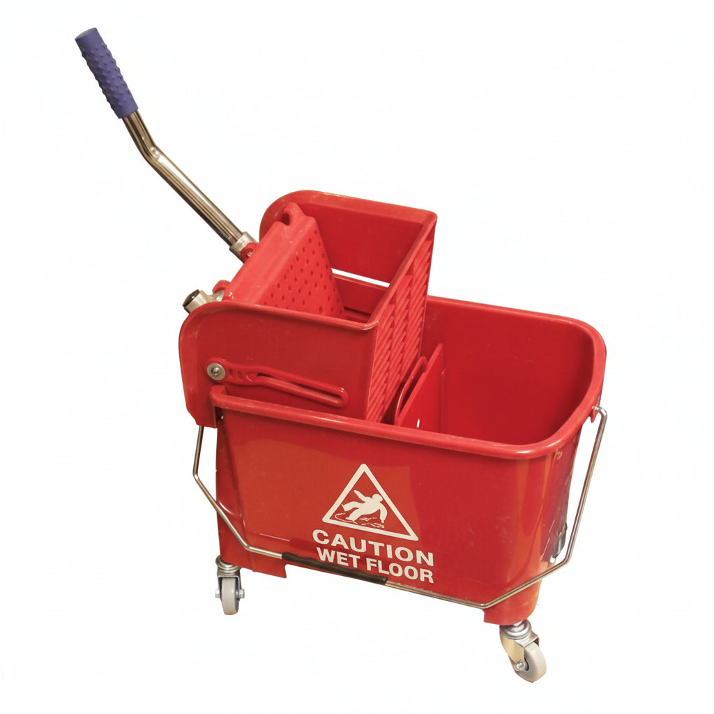 21-litre bucket and side-pressure wringer set