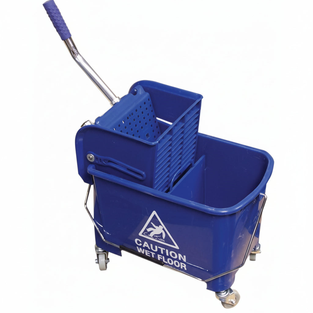 Ensemble seau et essoreuse à pression latéral de 21 litres