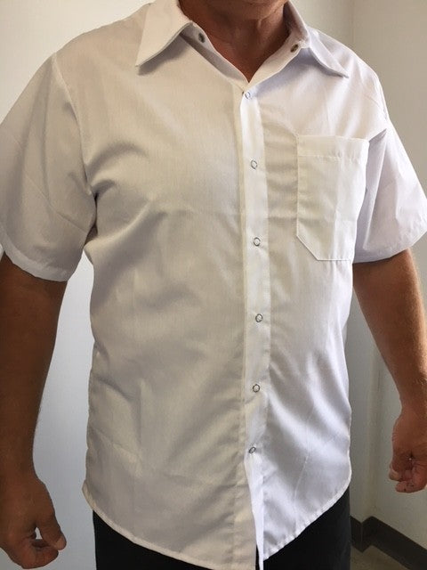 Chemise blanche pour cuisinier