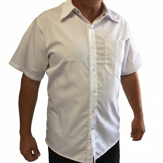 Chemise blanche pour cuisinier