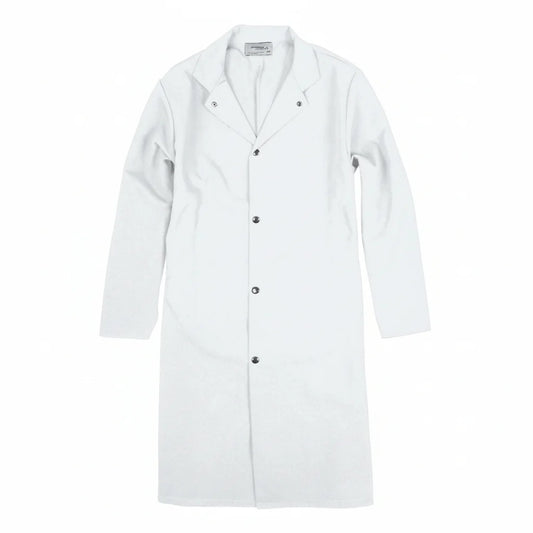 Sarrau unisexe blanc long – protection alimentaire
