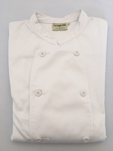 Veste de chef blanche 10 boutons