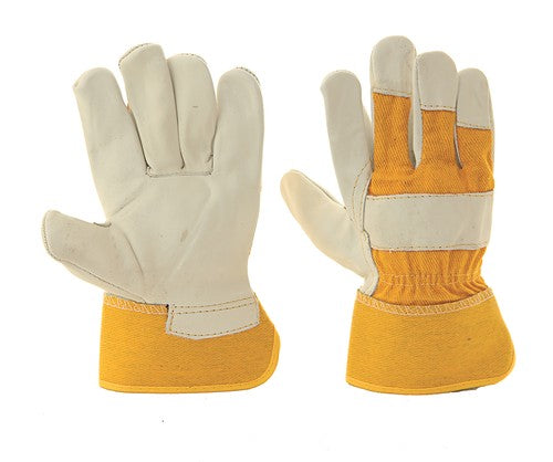 Gants de travail 1 pièce cuir de vache