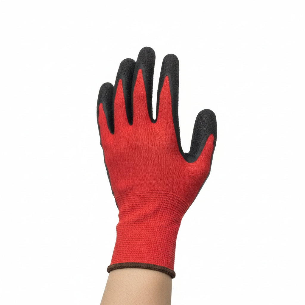 Gants de travail enduits de latex